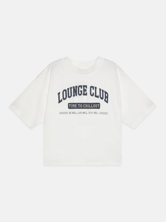 Foto van product T-shirt print NAME IT wit