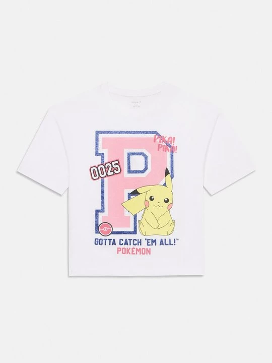 Foto van product T-shirt print NAME IT wit