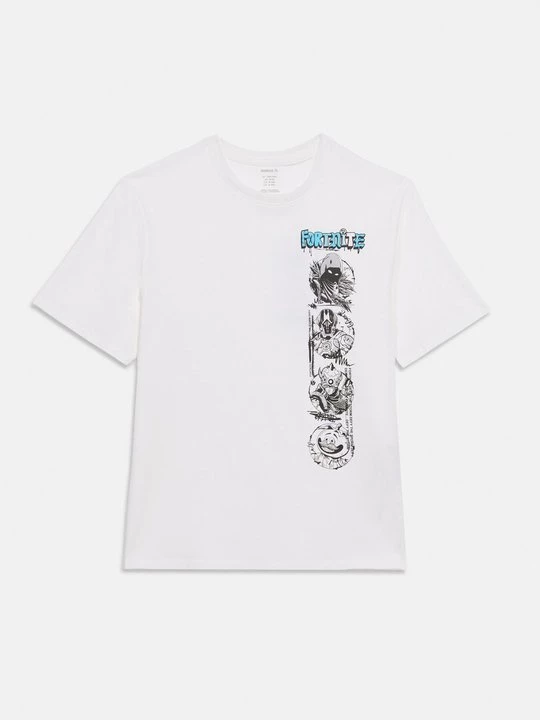 Foto van product T-shirt print NAME IT wit