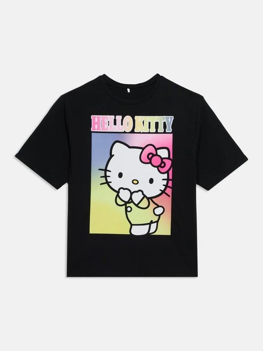 Foto van product T-shirt print NAME IT zwart