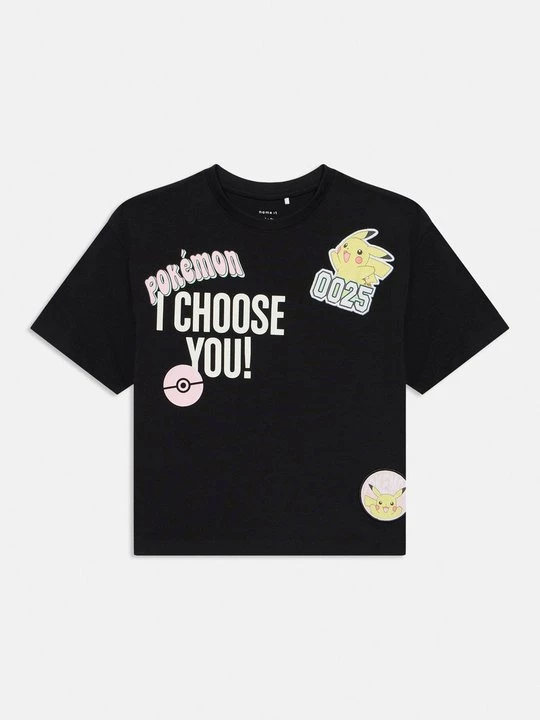Foto van product T-shirt print NAME IT zwart