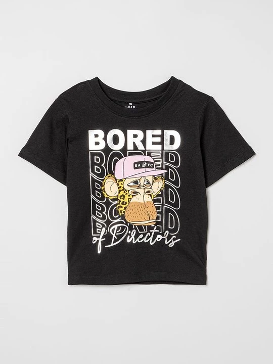 Foto van product T-shirt print NAME IT zwart