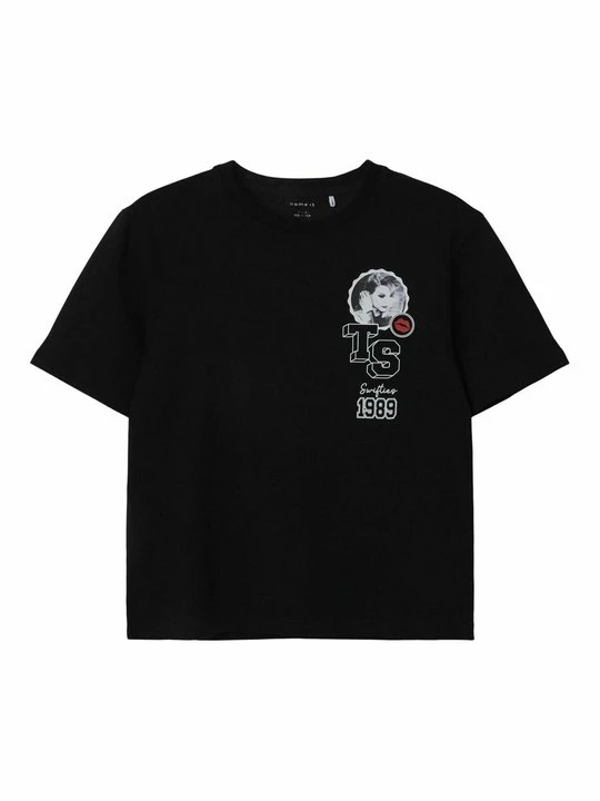 Foto van product T-shirt print NAME IT zwart