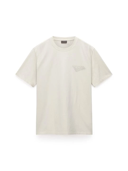 Foto van product T-shirt print Napapijri beżowy