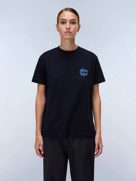 Foto van product T-shirt print Napapijri blauw