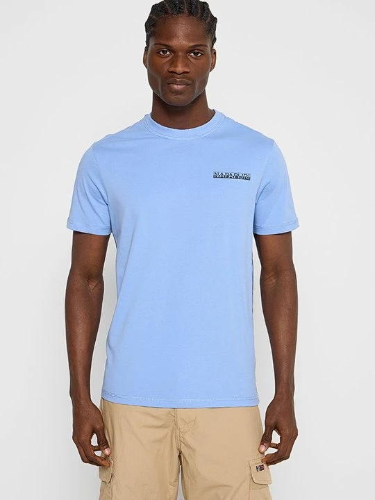 Foto van product T-shirt print Napapijri blauw