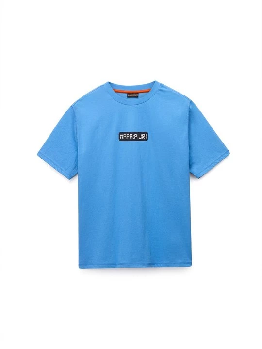 Foto van product T-shirt print Napapijri blauw