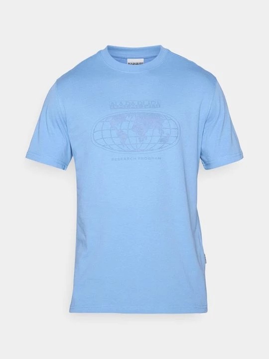 Foto van product T-shirt print Napapijri blauw