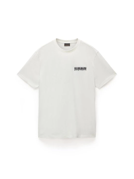 Foto van product T-shirt print Napapijri crème