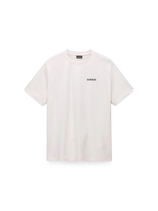 Foto van product T-shirt print Napapijri crème