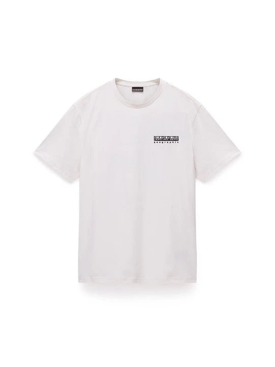 Foto van product T-shirt print Napapijri crème