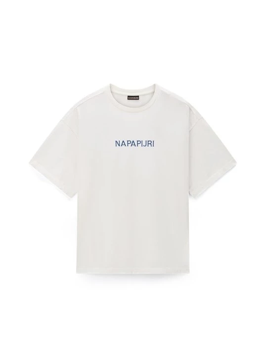 Foto van product T-shirt print Napapijri crème