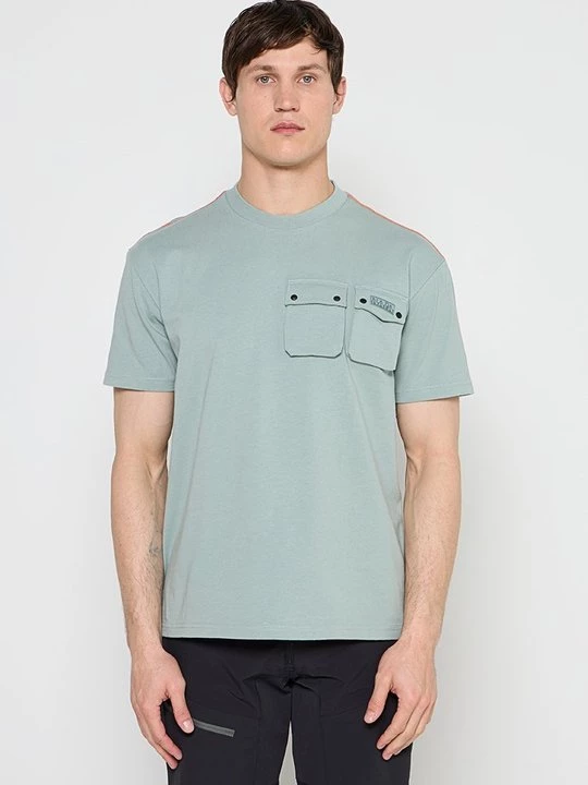 Foto van product T-shirt print Napapijri groen
