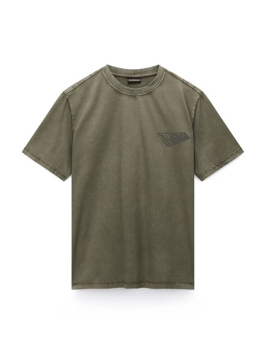 Foto van product T-shirt print Napapijri lichtgroen