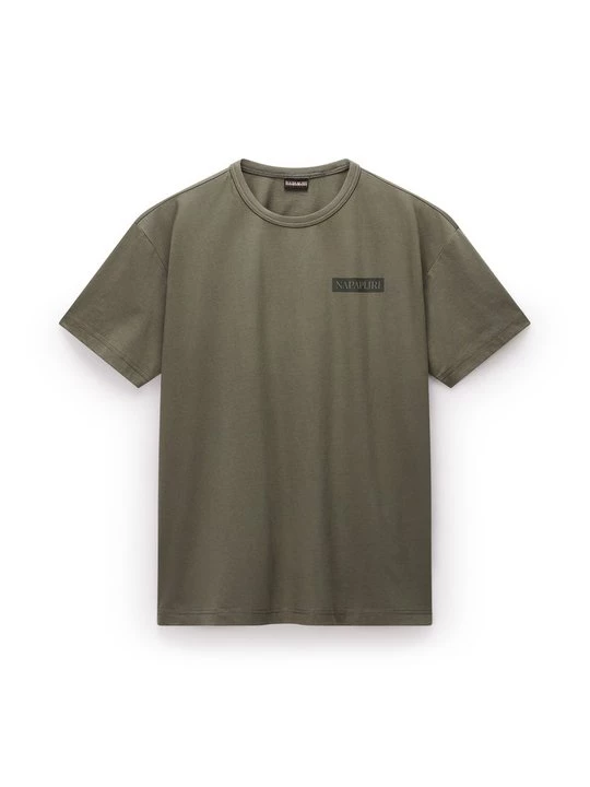Foto van product T-shirt print Napapijri lichtgroen