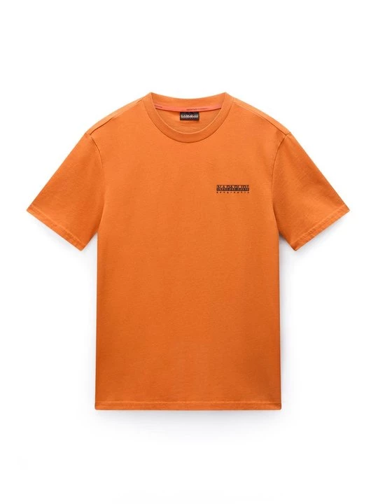 Foto van product T-shirt print Napapijri oranje