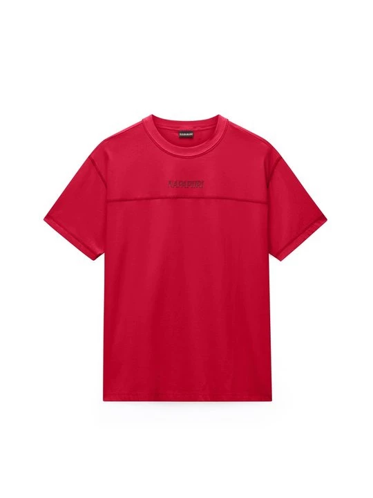 Foto van product T-shirt print Napapijri rood
