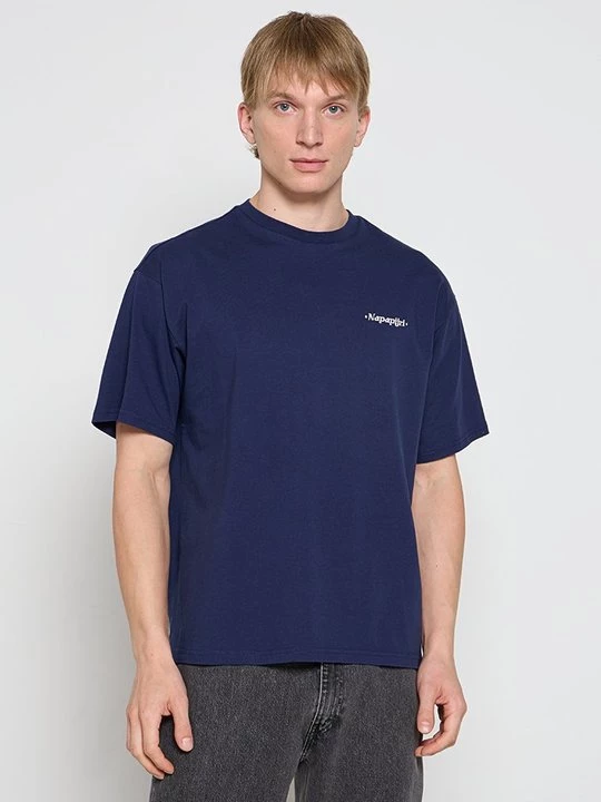 Foto van product T-shirt print Napapijri wintergroen
