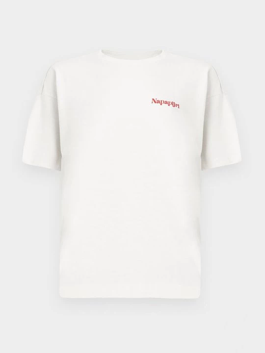 Foto van product T-shirt print Napapijri wit