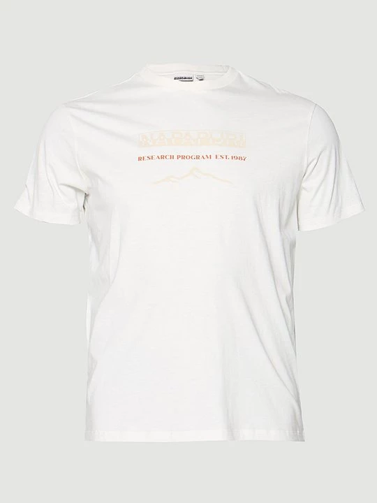 Foto van product T-shirt print Napapijri wit