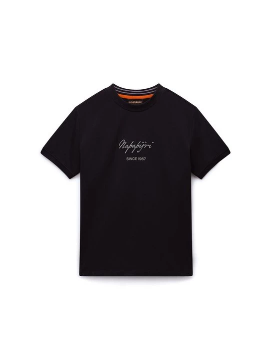 Foto van product T-shirt print Napapijri zwart