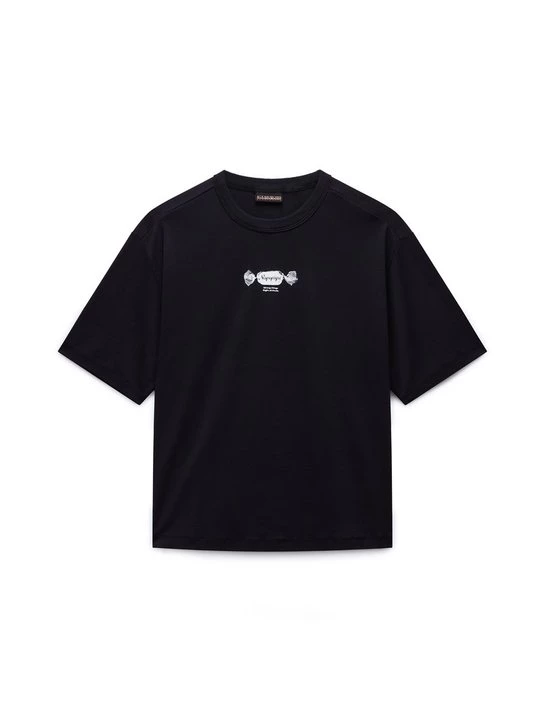 Foto van product T-shirt print Napapijri zwart