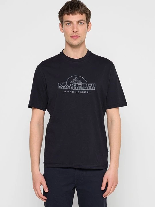 Foto van product T-shirt print Napapijri zwart