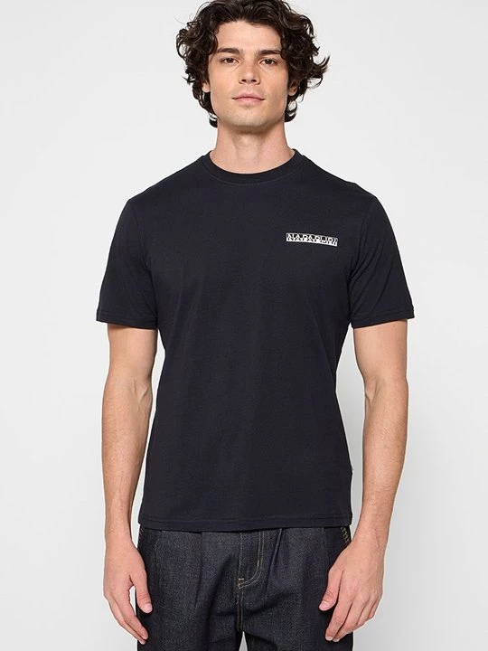 Foto van product T-shirt print Napapijri zwart