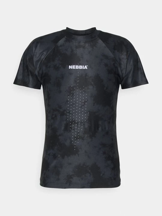 Foto van product T-shirt print NEBBIA zwart