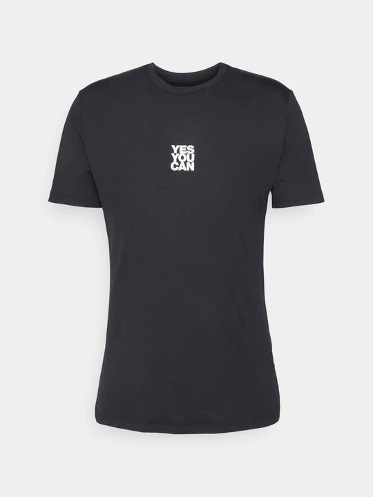 Foto van product T-shirt print NEBBIA zwart