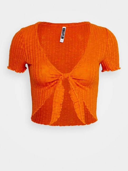 Foto van product T-shirt print Neon & Nylon oranje