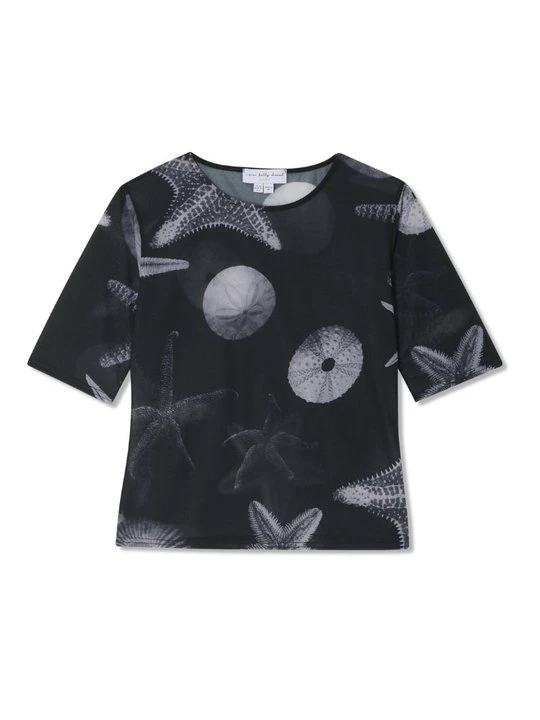 Foto van product T-shirt print Never Fully Dressed zwart