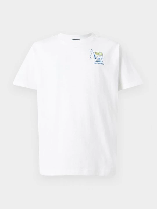 Foto van product T-shirt print New Balance wit