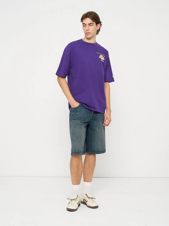 Foto van product T-shirt print New Era paars