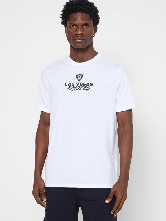 Foto van product T-shirt print New Era wit