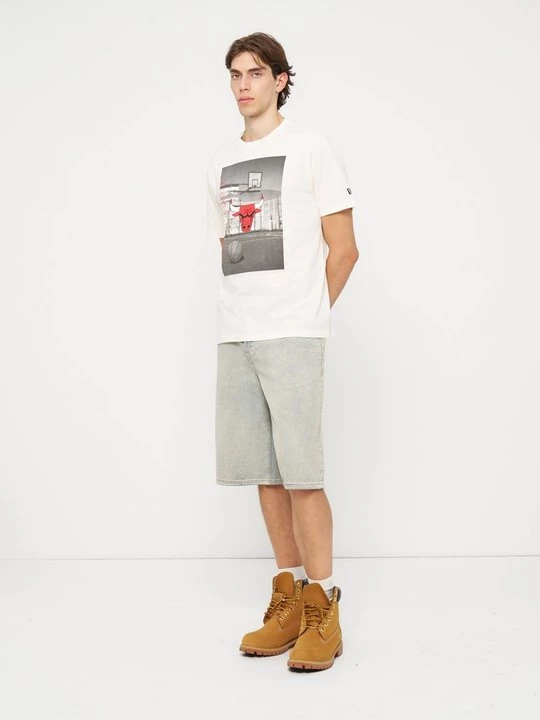 Foto van product T-shirt print New Era wit