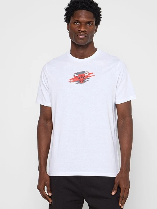 Foto van product T-shirt print New Era wit