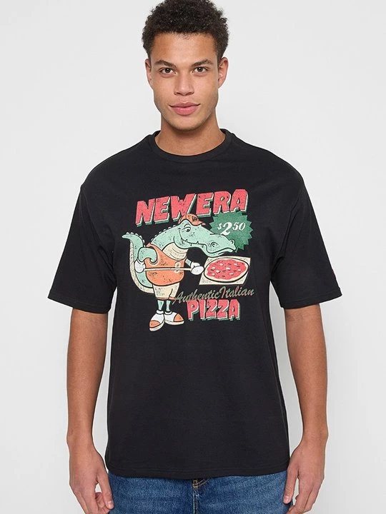 Foto van product T-shirt print New Era zwart