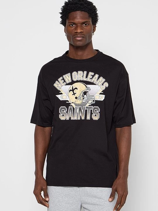Foto van product T-shirt print New Era zwart