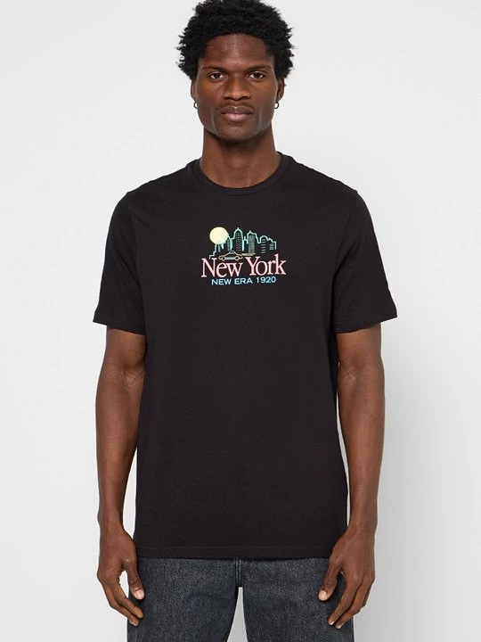 Foto van product T-shirt print New Era zwart