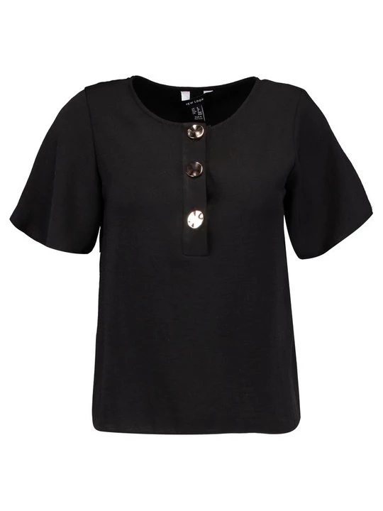 Foto van product T-shirt print New Look zwart