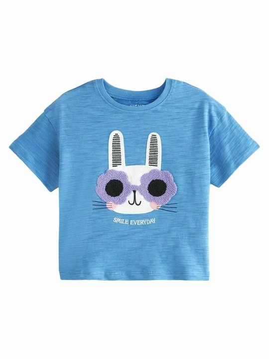 Foto van product T-shirt print Next blauw