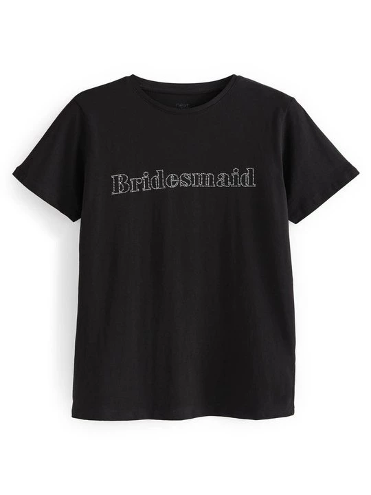 Foto van product T-shirt print Next zwart