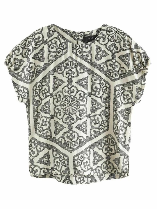 Foto van product T-shirt print Next zwart