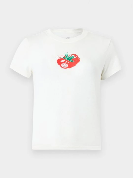 Foto van product T-shirt print Nike crème