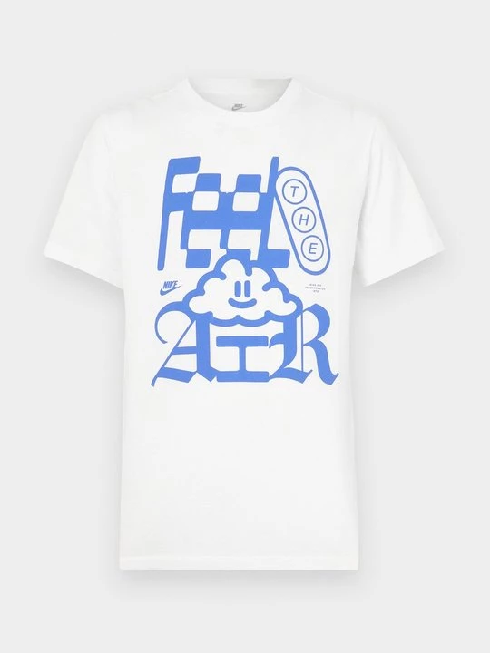 Foto van product T-shirt print Nike crème