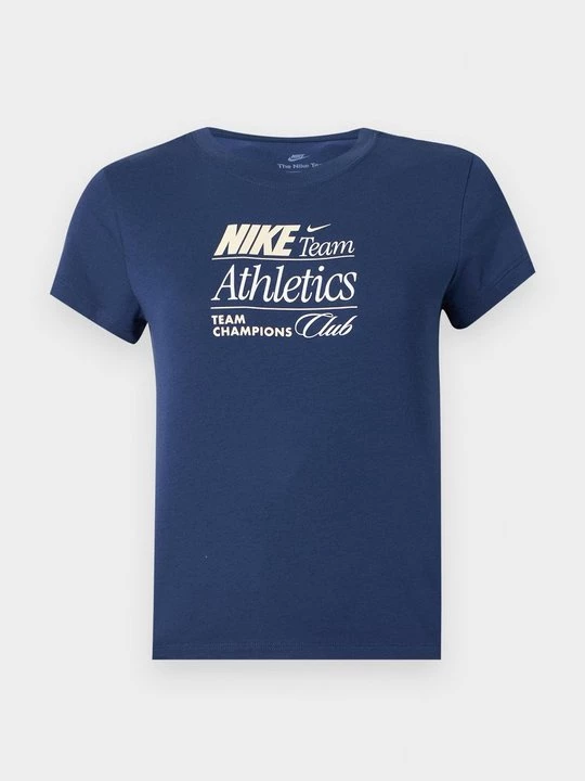Foto van product T-shirt print Nike donkerblauw