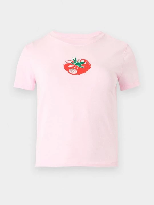 Foto van product T-shirt print Nike donkerroze