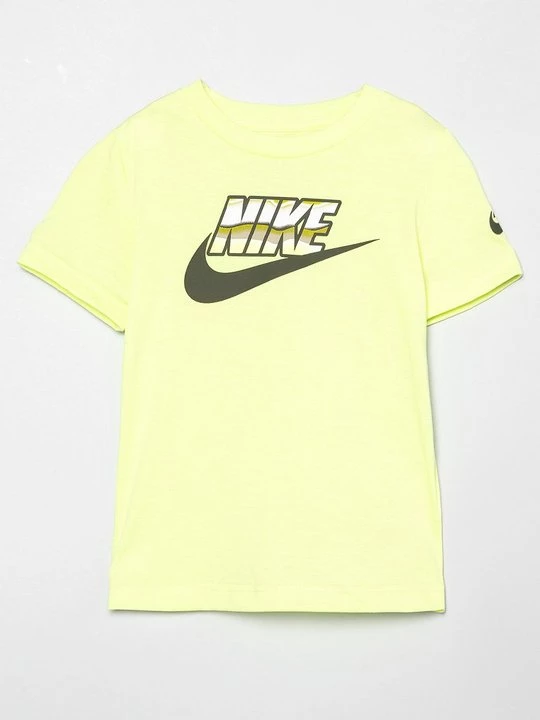 Foto van product T-shirt print Nike geel