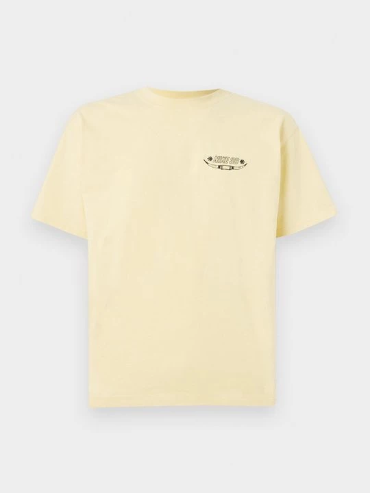 Foto van product T-shirt print Nike lichtgeel